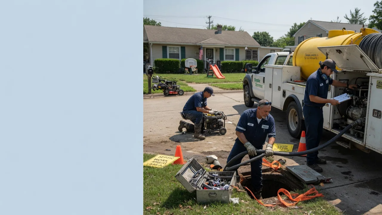 Septic Tank Pumping in Burnham, PA near me
